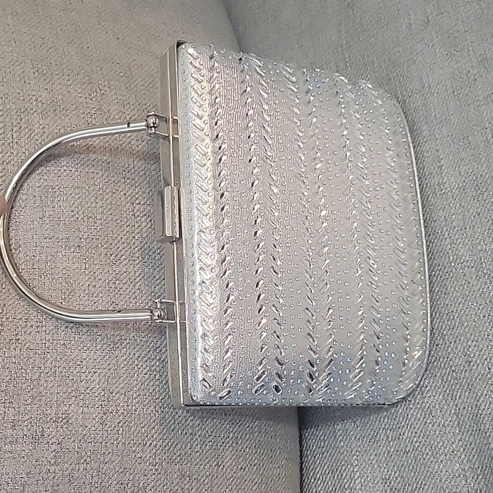 Small silver purse